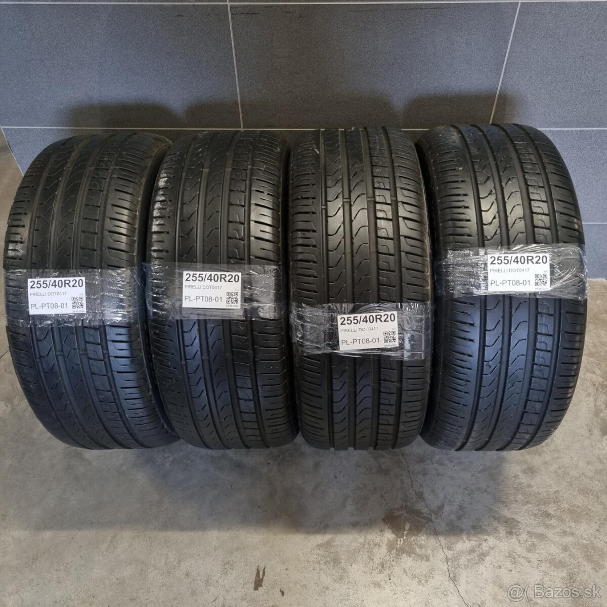 Letné pneumatiky 255/40 R20 PIRELLI DOT0417