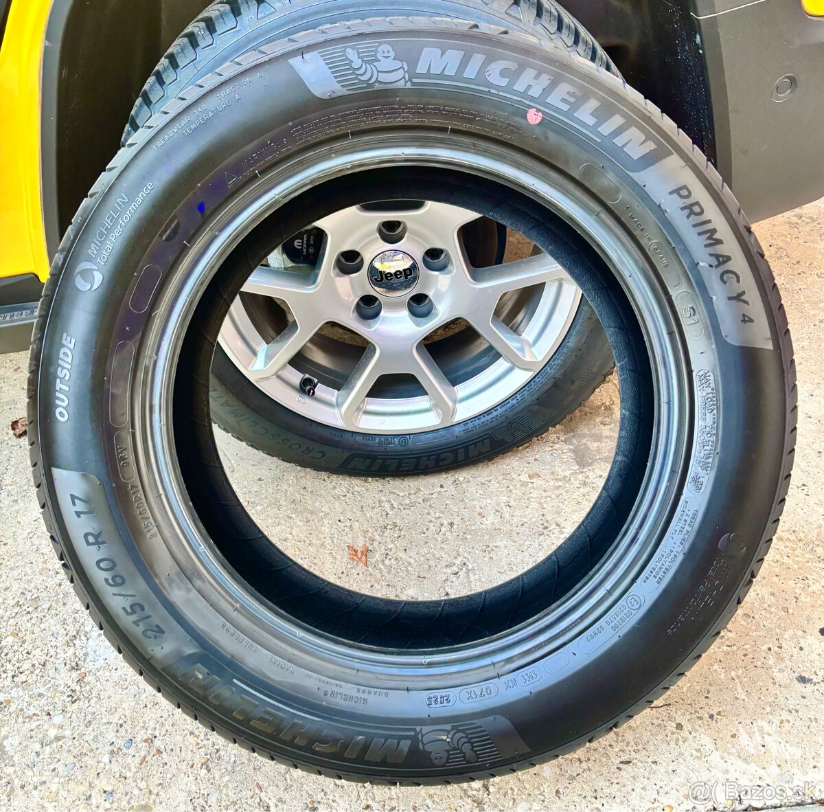 Michelin Primacy 4 - letné nové 215/60/17 96V