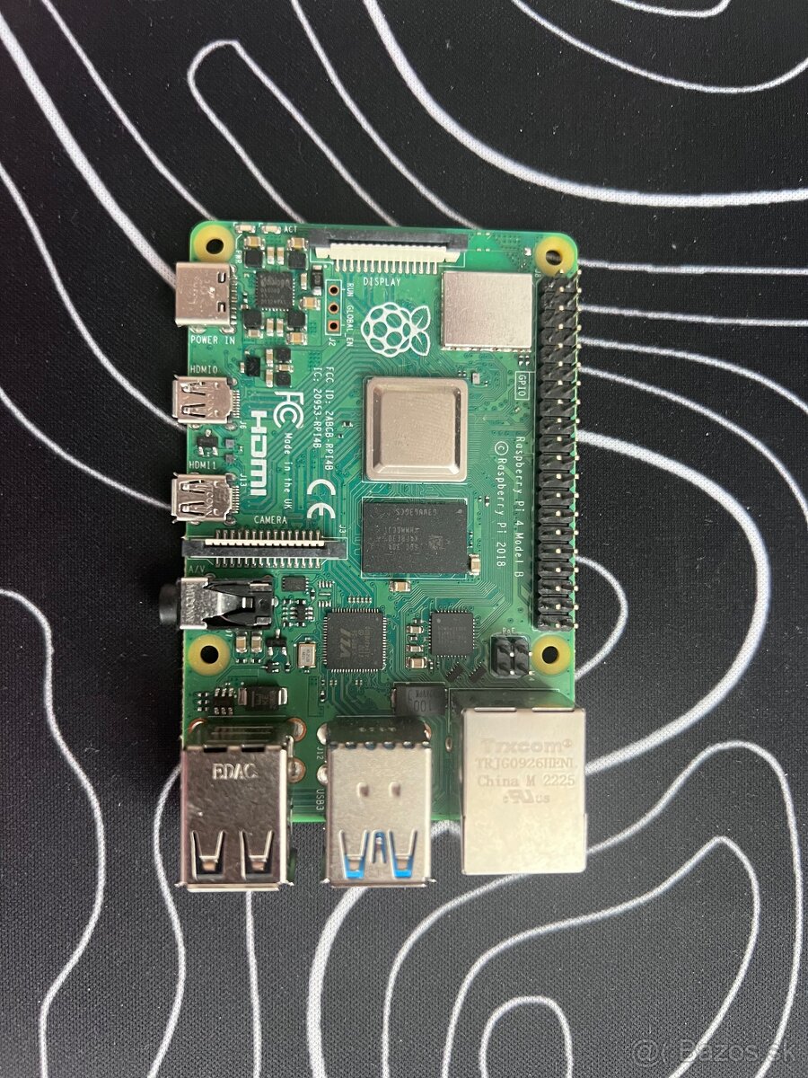 Raspberry PI 4 + camera module 2