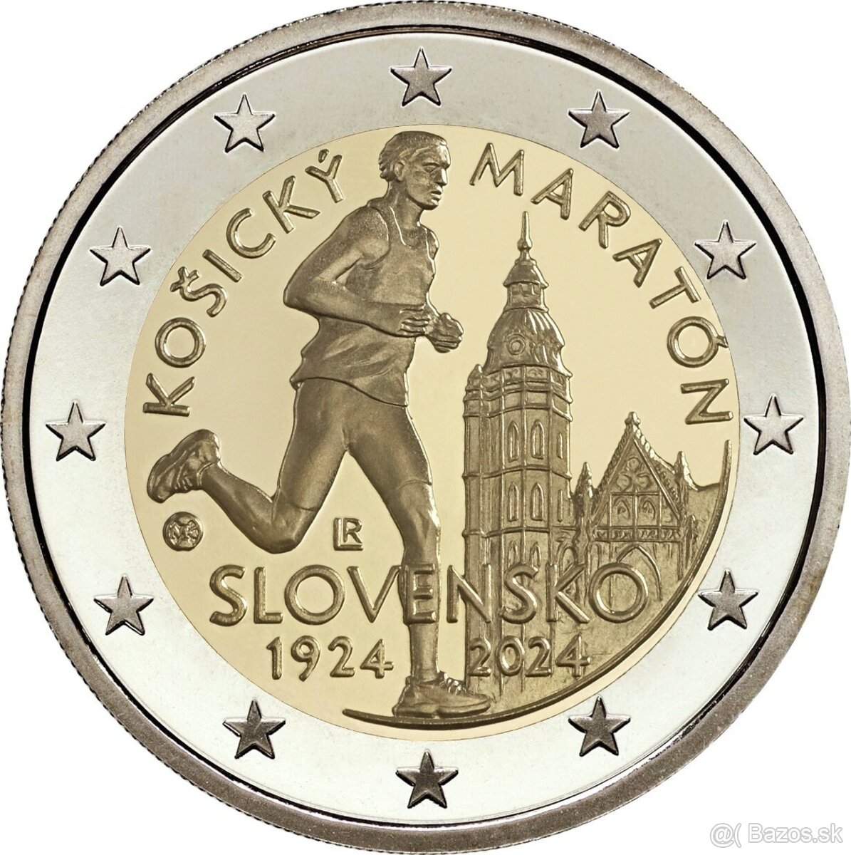 Predám 2 Euro Slovensko 2024 Maratón - proof / UNC