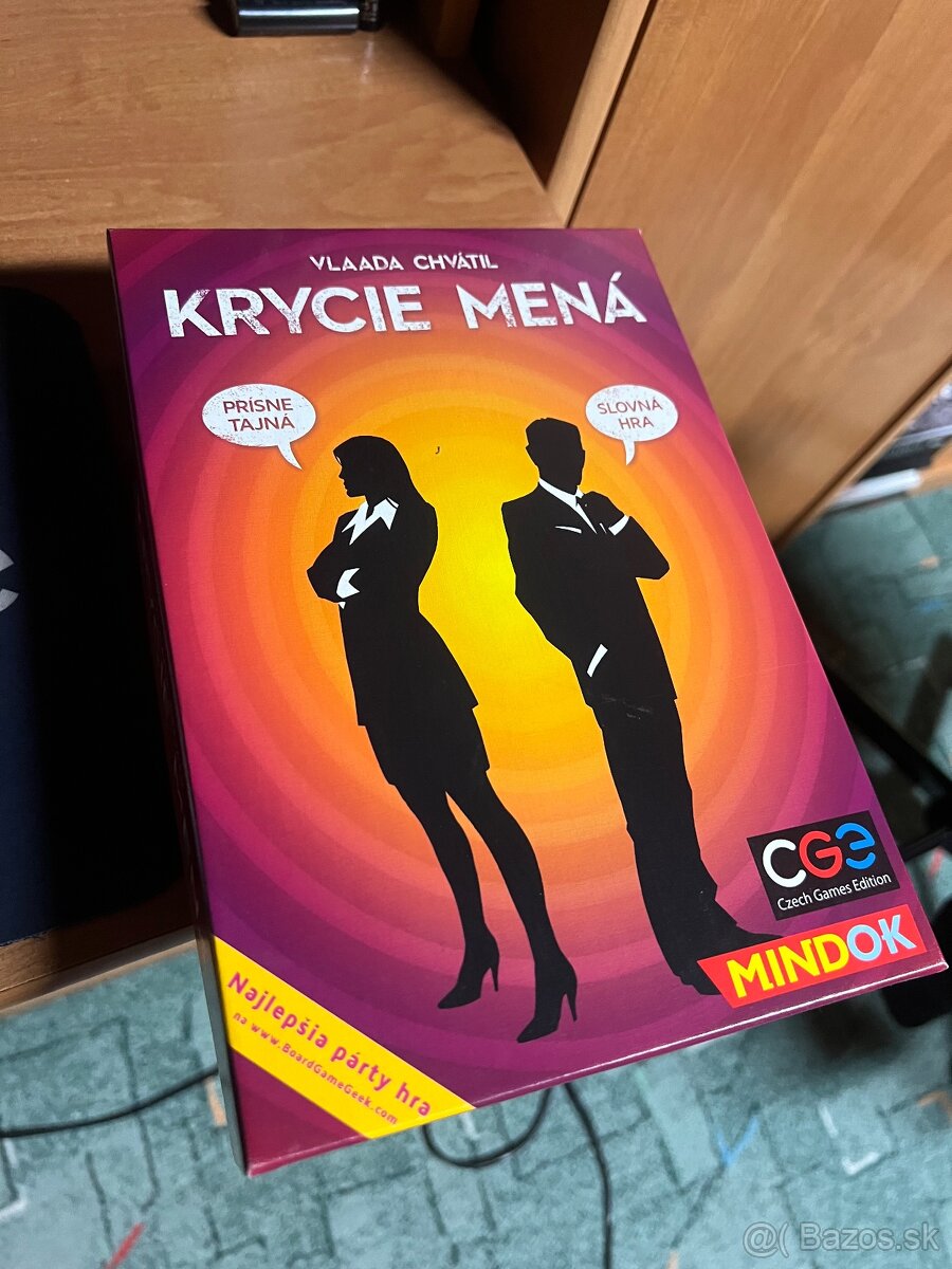 Spoločenska hra krycie mená