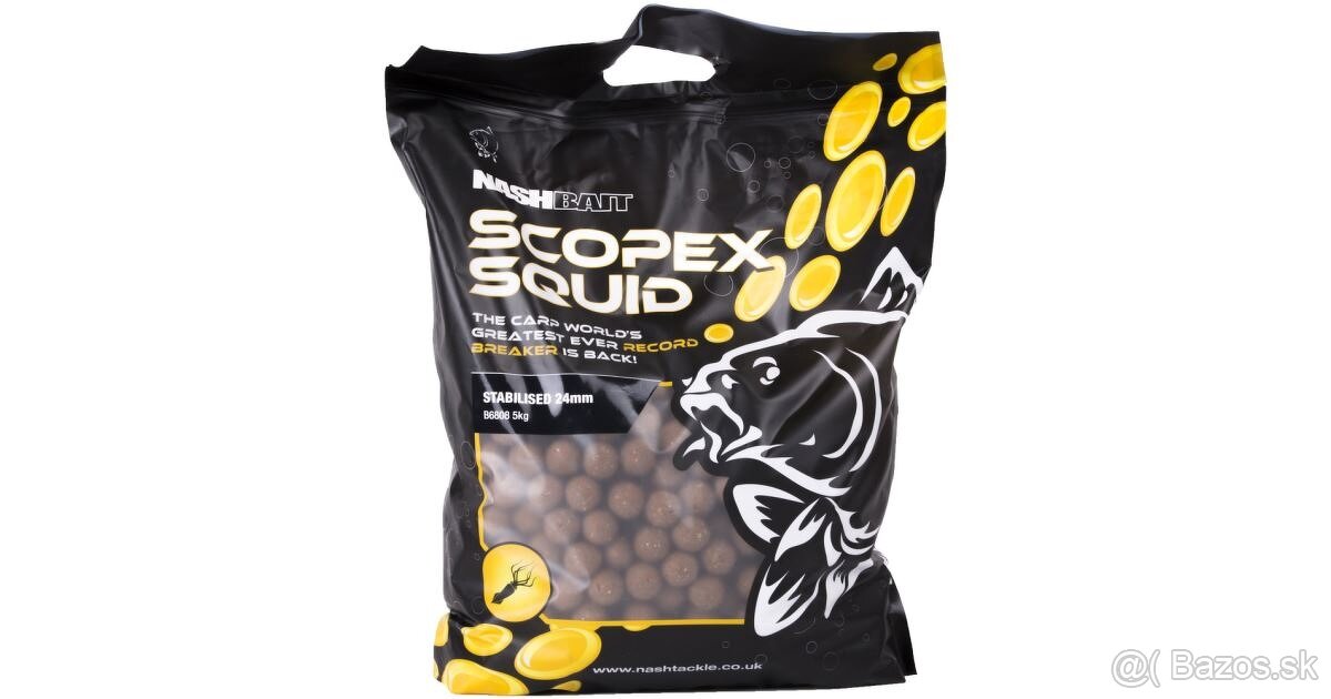 Boilies Nash scopex squid 5kg 20mmm