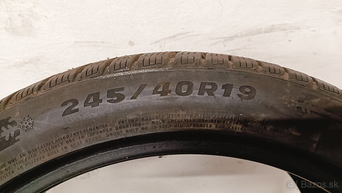 245/40 R19 - 275/35 r19