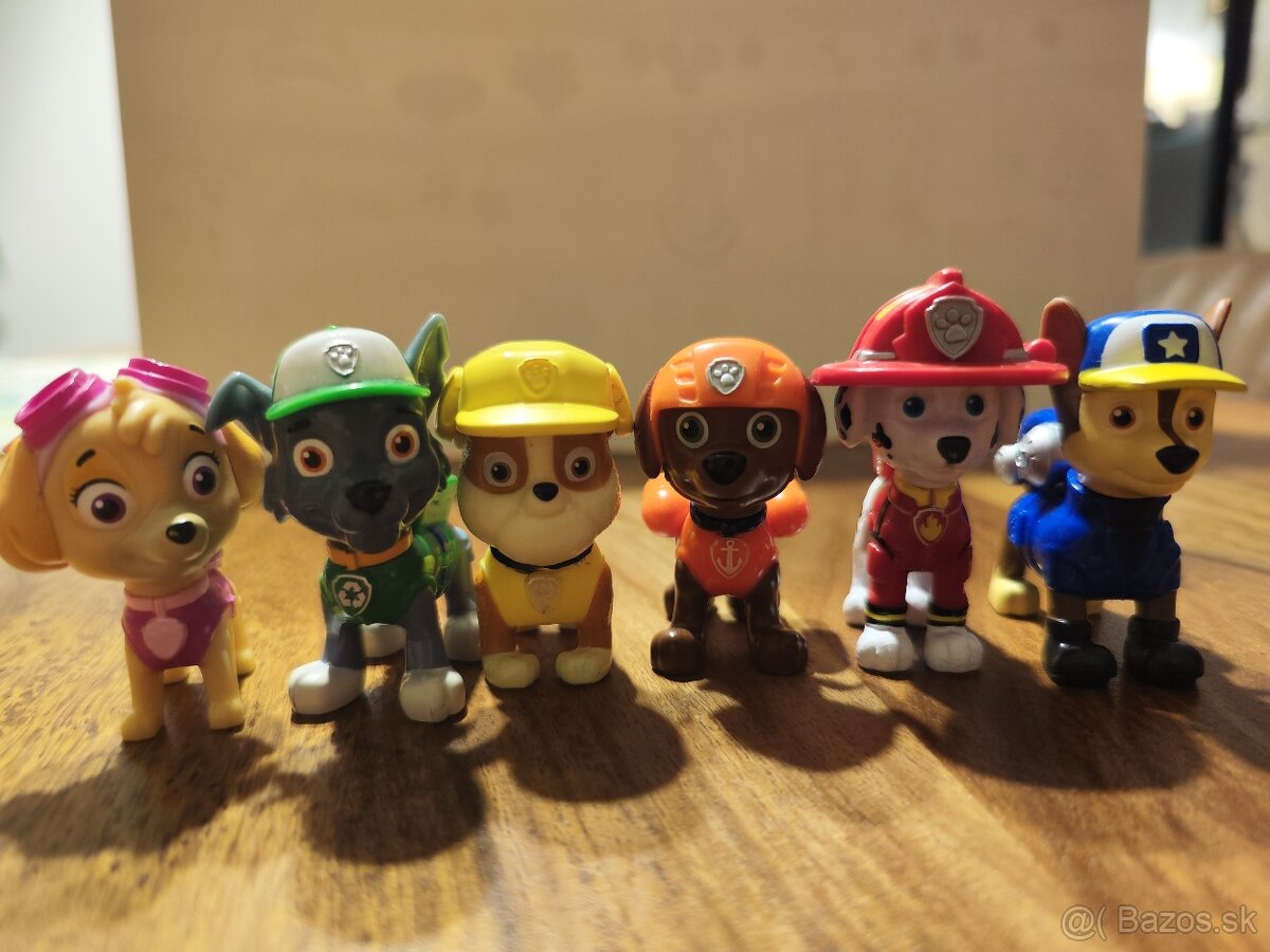 Postavičky Labková patrola Paw Patrol 6 kusov