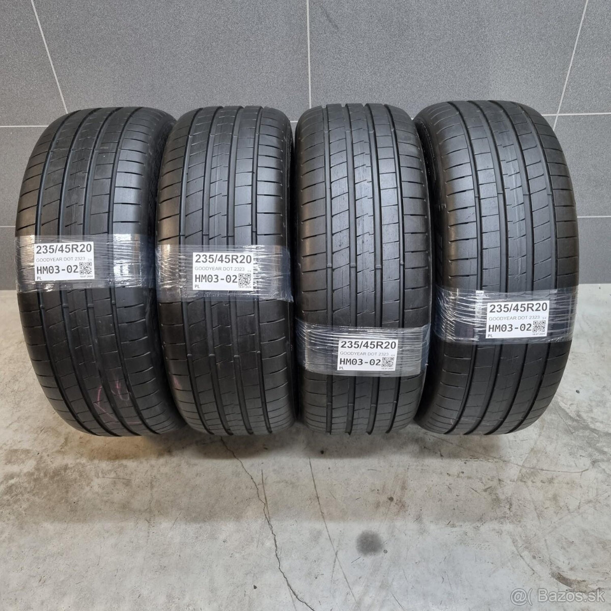 Letné pneumatiky 235/45 R20 GOODYEAR DOT2323