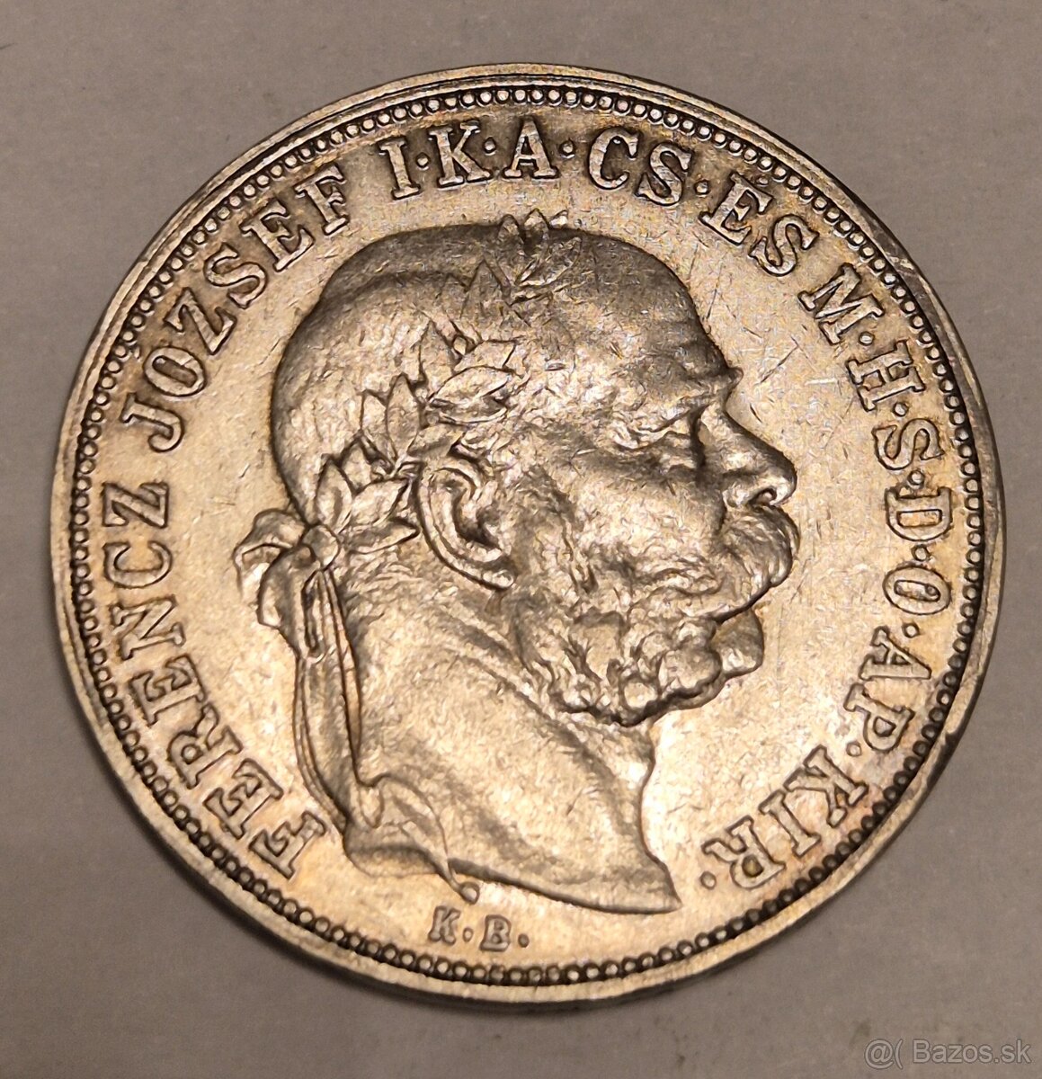 5 Koruna 1909 K.B František Jozef I.