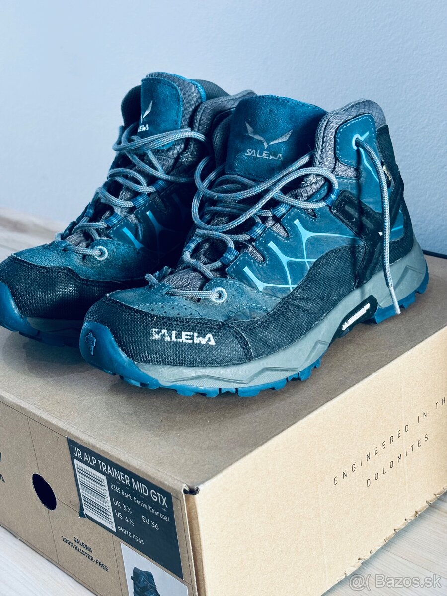 Salewa Alp Trainer Mid GTX K dark denim/charcoal