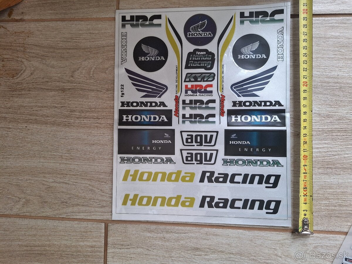 Nalepky Honda Racing