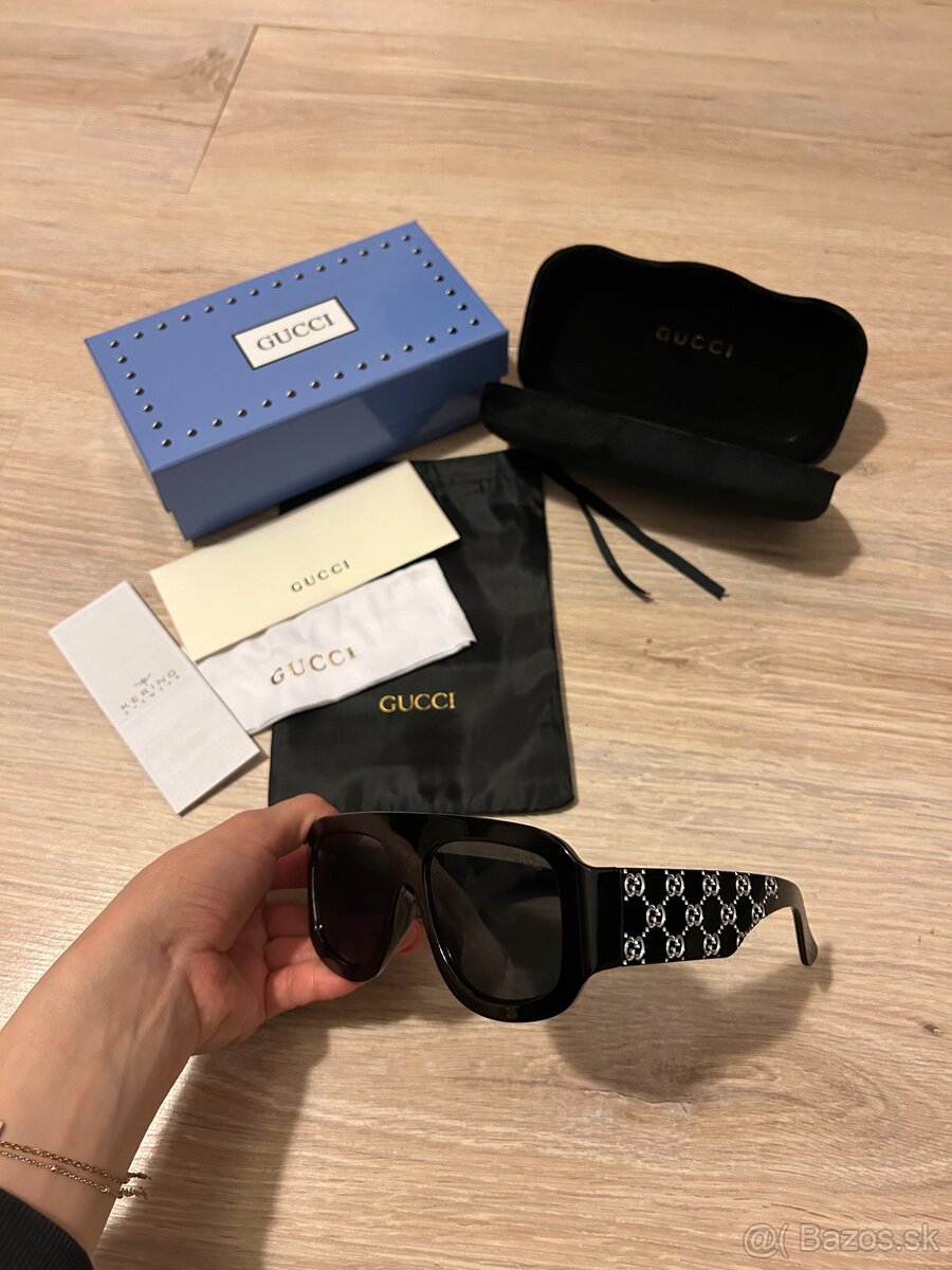 Gucci slnečné okuliare GG0983S - čierne (GG2)