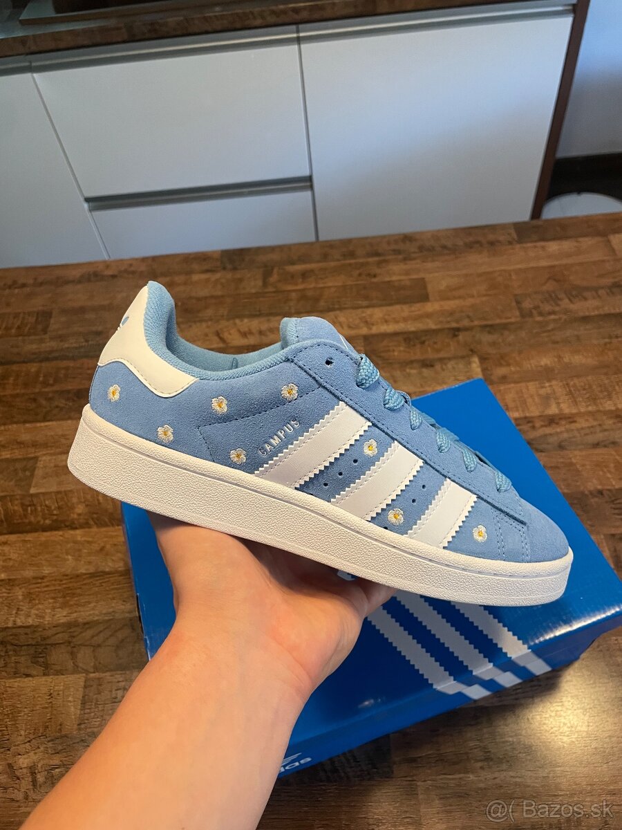 Adidas Campus Floral Blue