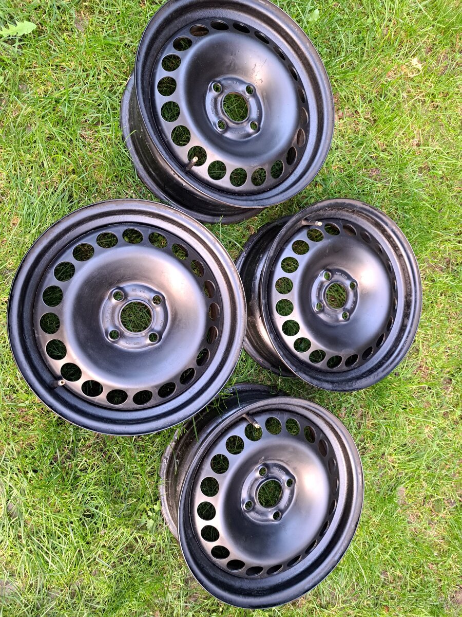 Plechové disky  R15 4x100 (Orig.Opel)