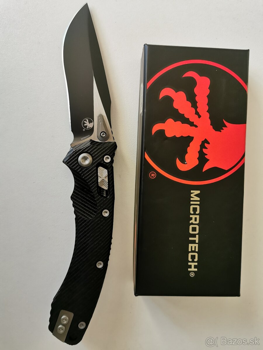 Zatvárací nôž Microtech Amphibian Black