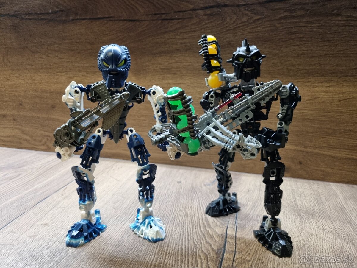 BIONICLE Toa Inika Hahli + Nuparu