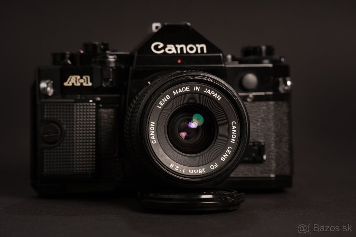 Canon A1. Fd 2.8/28mm