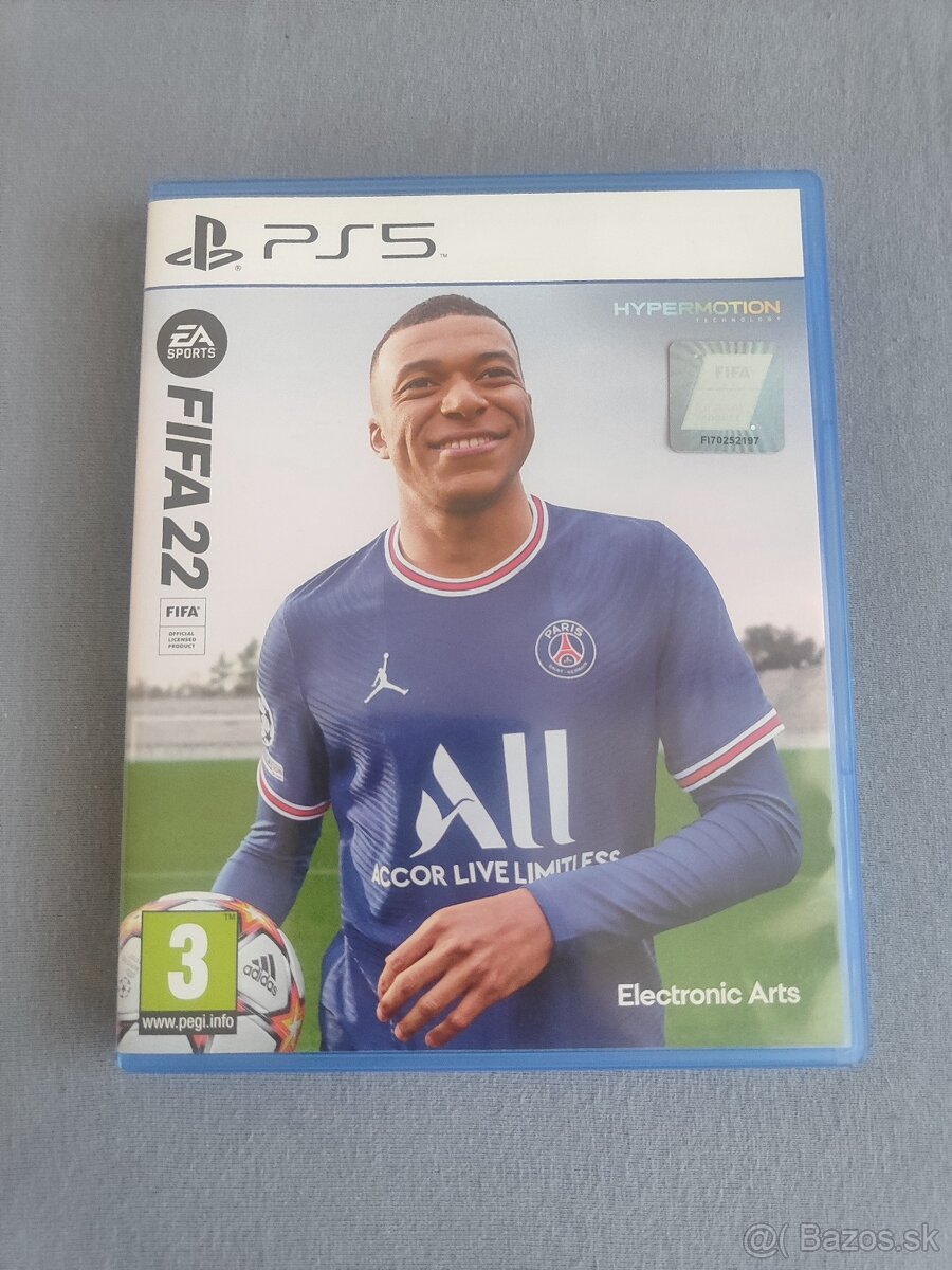 Predám FIFA 22 na PS5