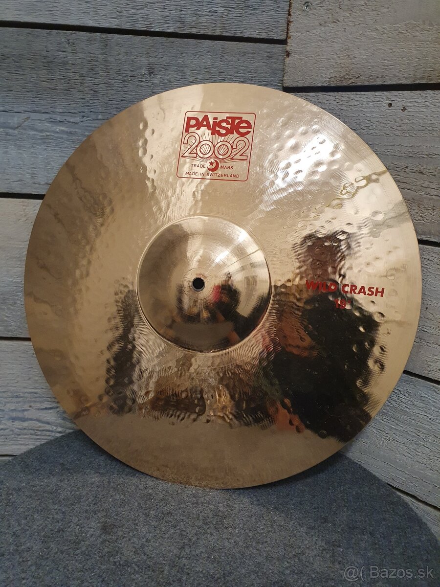 wild crash 19" Paiste 2002 1630g