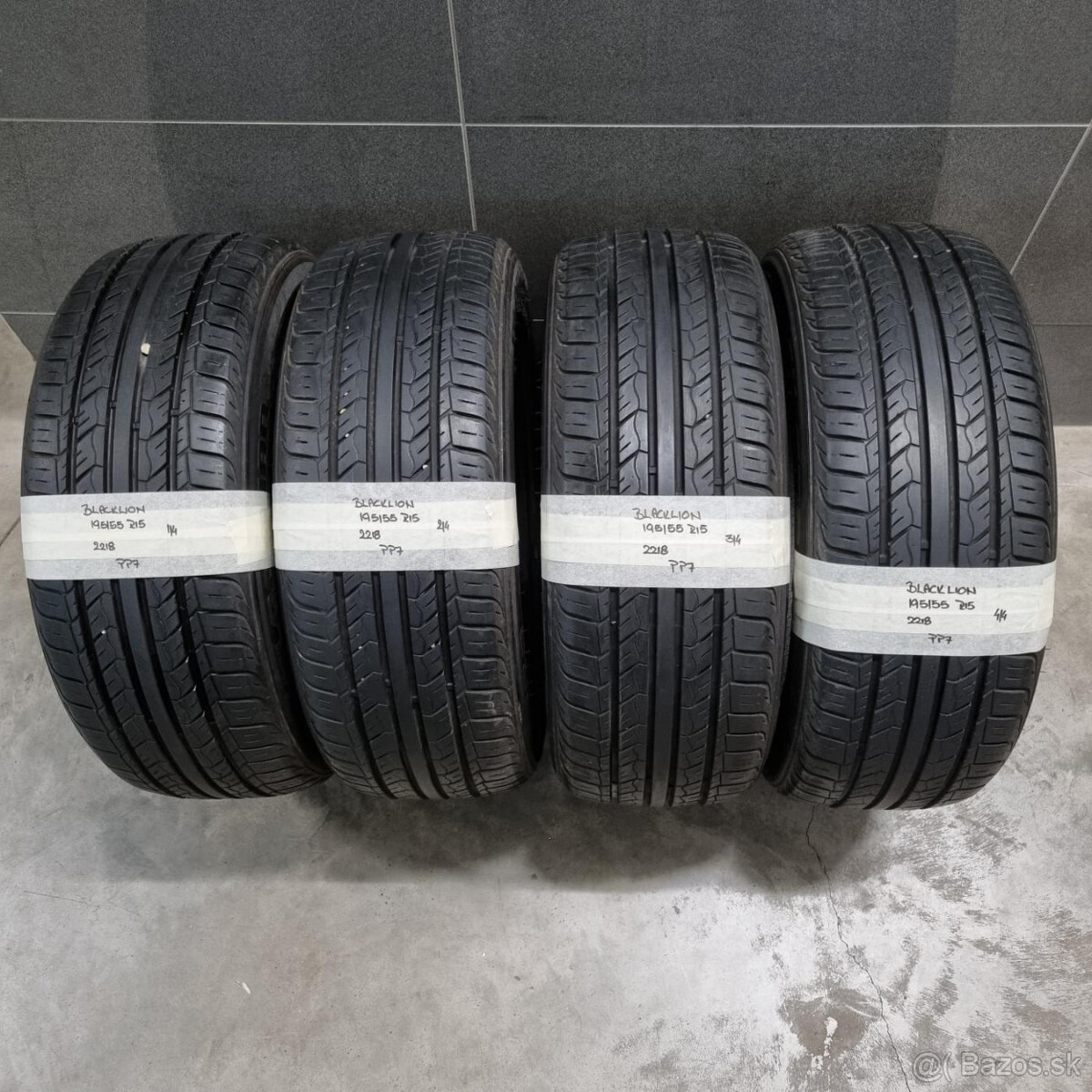 Letné pneumatiky 195/55 R15 BLACKLION DOT2218