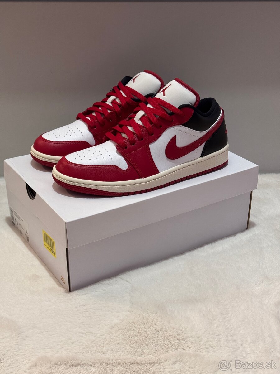 Air Jordan 1 low / gym red 43