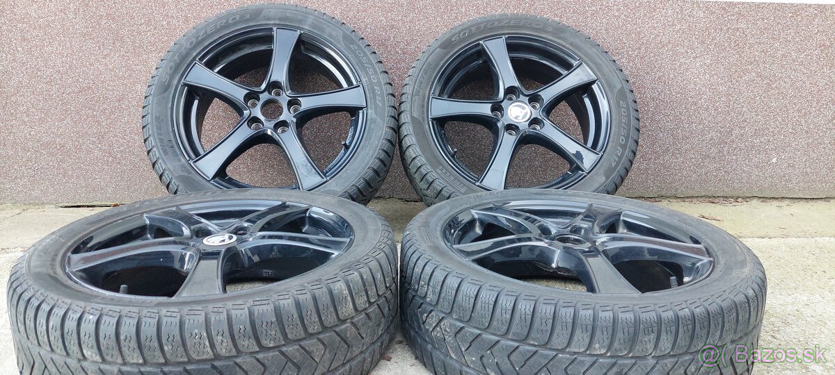 Alu 5x112 a zimné Pirelli Sottozerro 3 205/50 R17