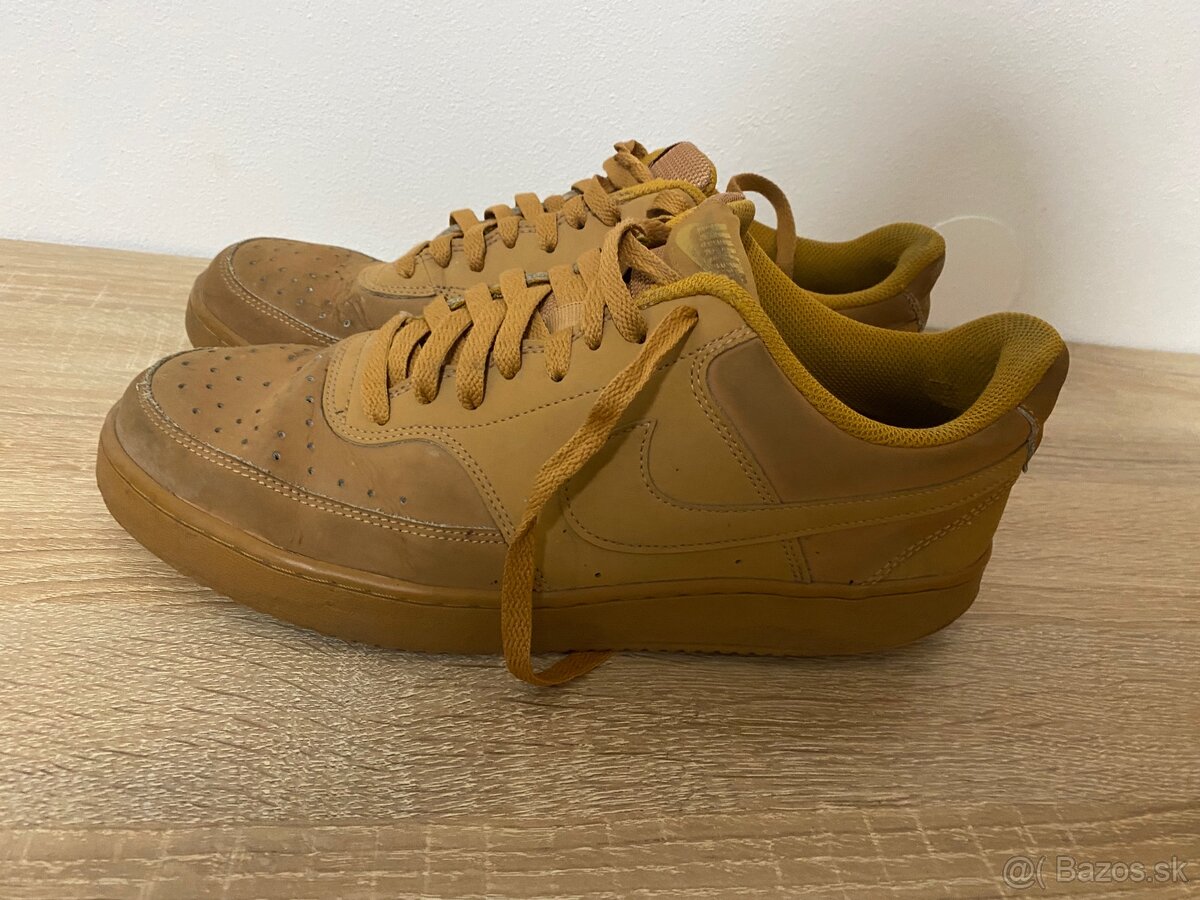 Nike court vision-wheat