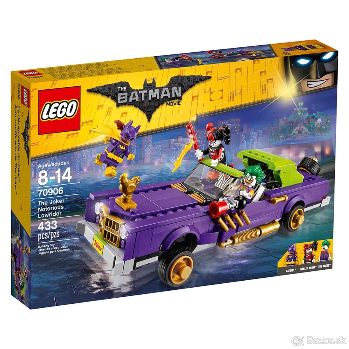 Lego 70906 Joker a jeho vozidlo Notorious Lowrider