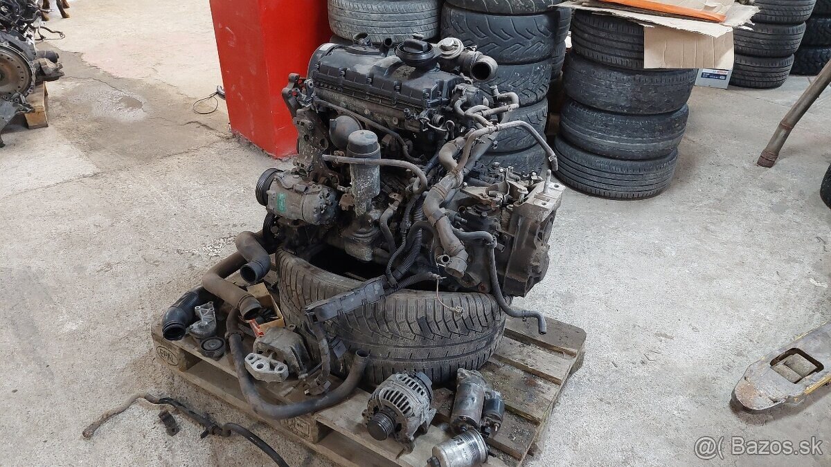 Motor + prevodovka 4x4 vw sharan galaxi alhambra 7M 4motion