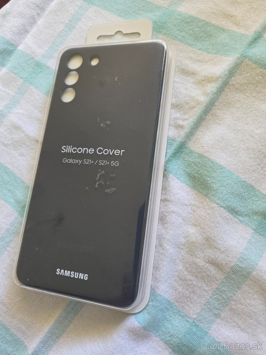 Obal zadný na Samsung S21+ čierny originál iba osobný odber