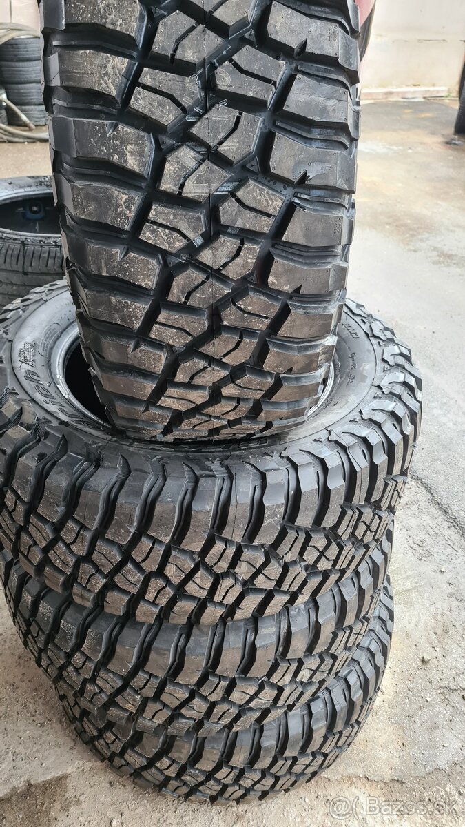 Predám nové pneu BFGOODRICH 35x12,5 R20 Km3 Mud Terrain 123