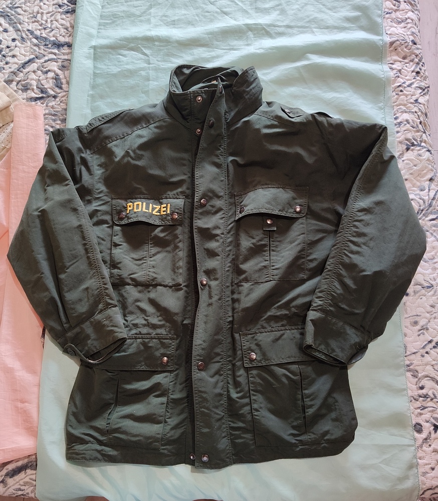 pánsky kabát Gore Tex Polizei L/XL