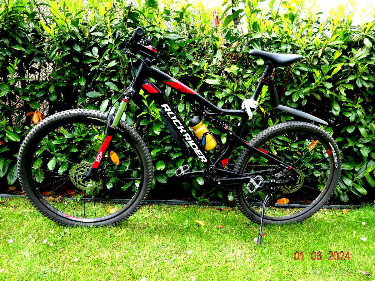 ROCK RIDER  Horský bicykel st 530 s 27,5" čierno-červený