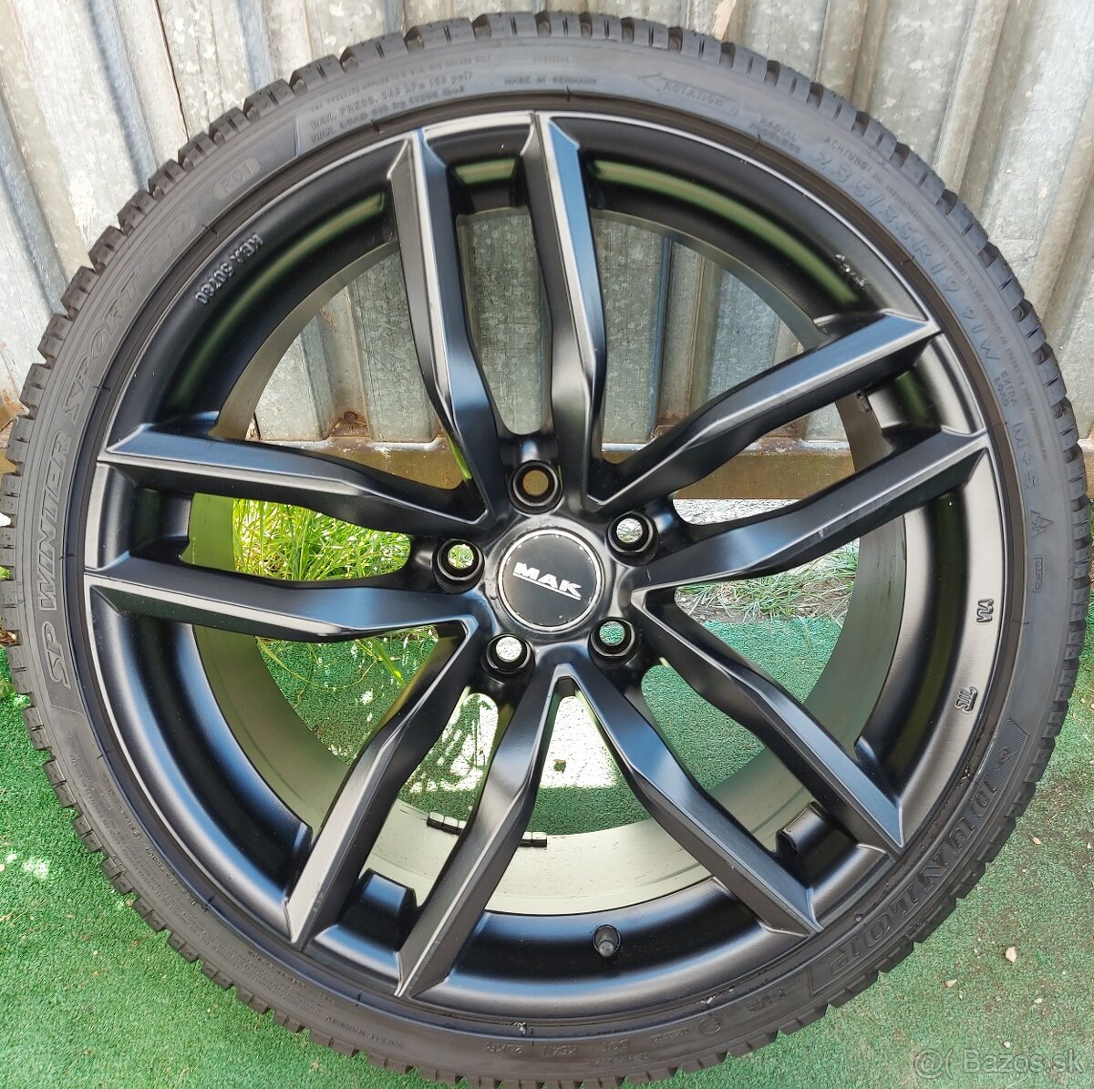 Atraktívna zimná sada MAK 5x112 r19 + DUNLOP 235/35 r19