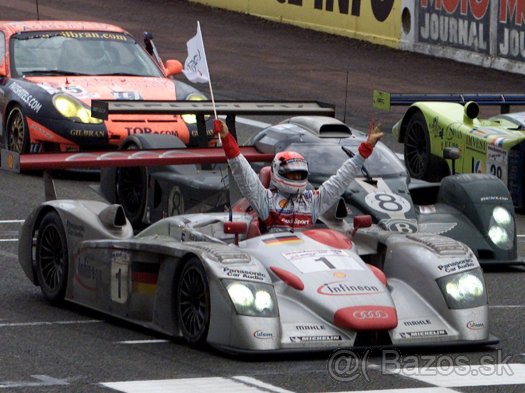 Papierový model Audi R8 24h Le Mans z ABC 1:43