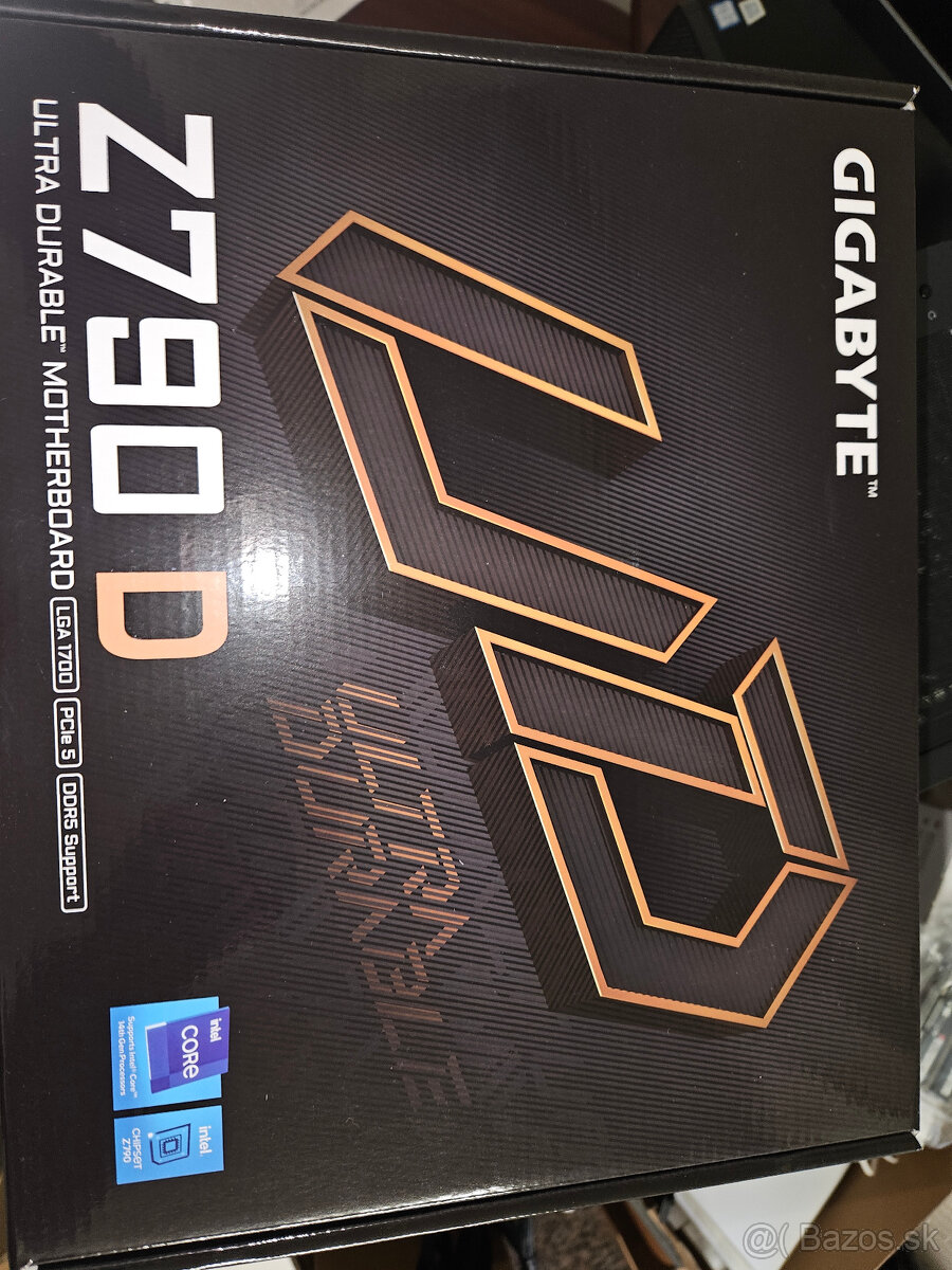 základná doska Gigabyte Z790D LGA1700 - kupované 16.10.2024