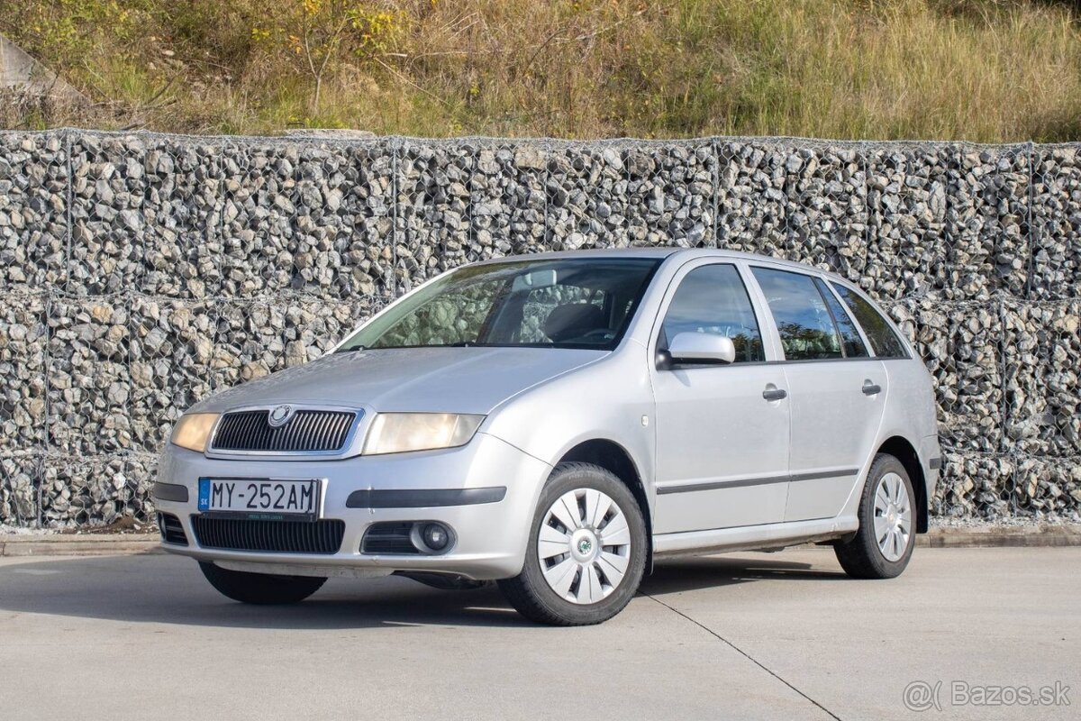 ŠKODA FABIA Combi 1.4 Nebúrané, 86 000 km 2006