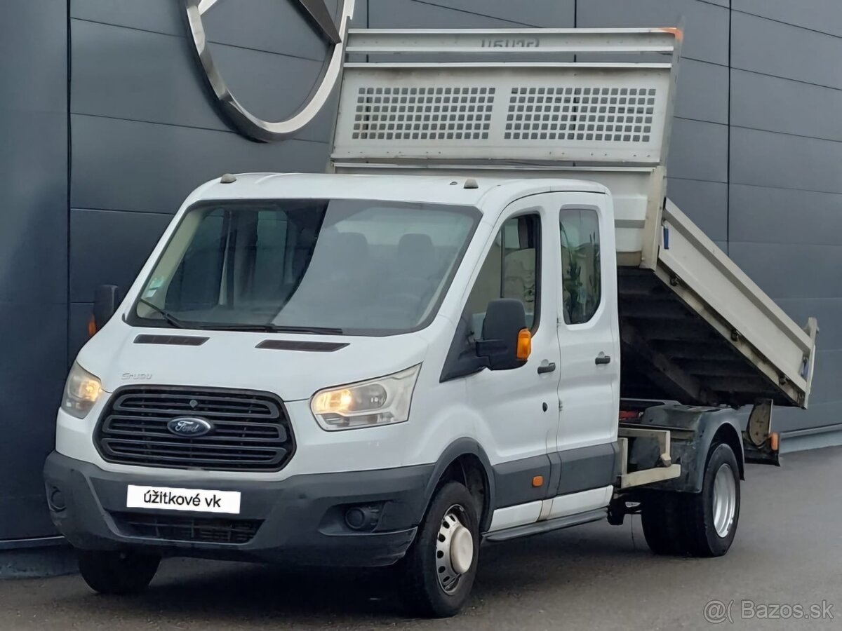 Ford Transit 2.2 TDCi 6 Miest Vyklápač Maxi3,5 t Odpočet DPH