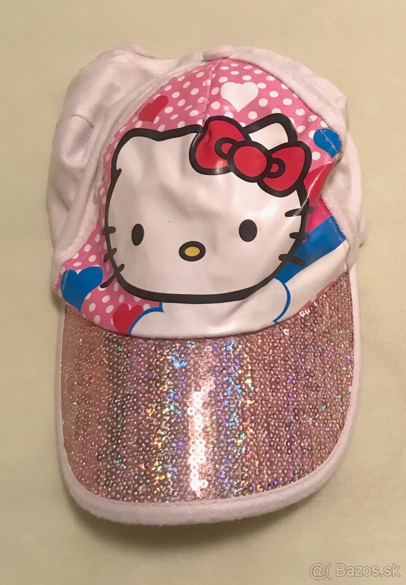 Hello Kitty bavlnená šiltovka, 51 cm