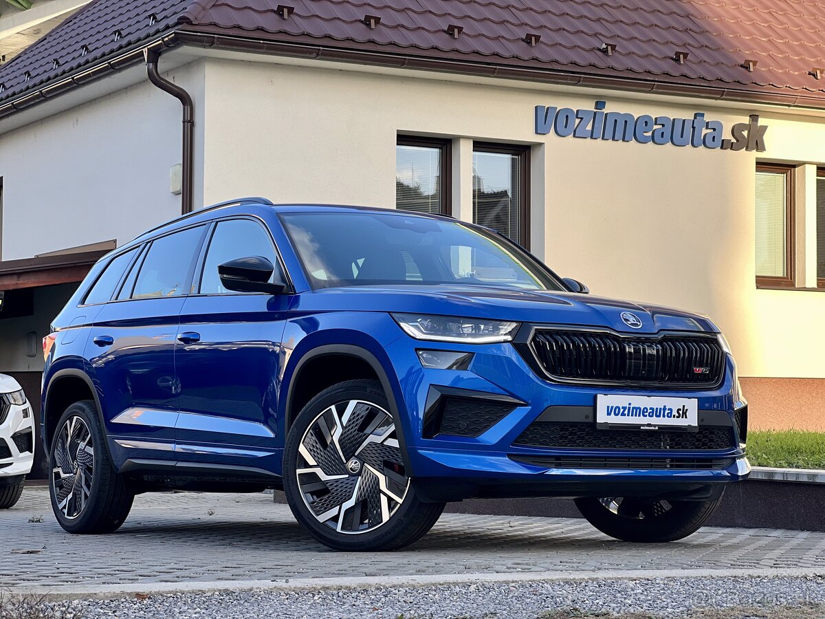 Škoda Kodiaq RS 2.0TSI 180kW - ÚPLNE NOVÝ, ODPOČET DPH