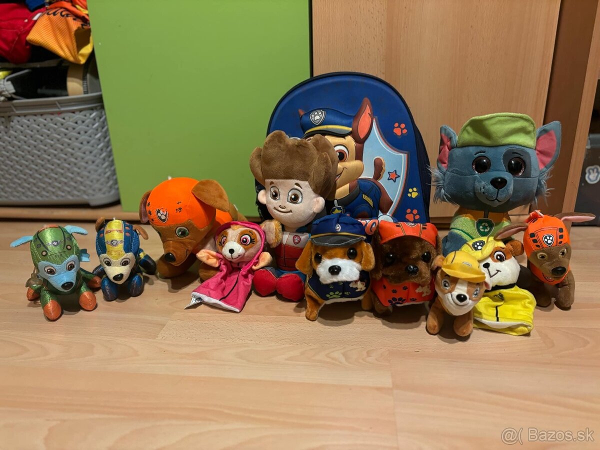 Paw Patrol plyšové hračky