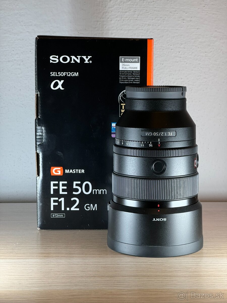 Sony FE 50mm f/1.2 GM