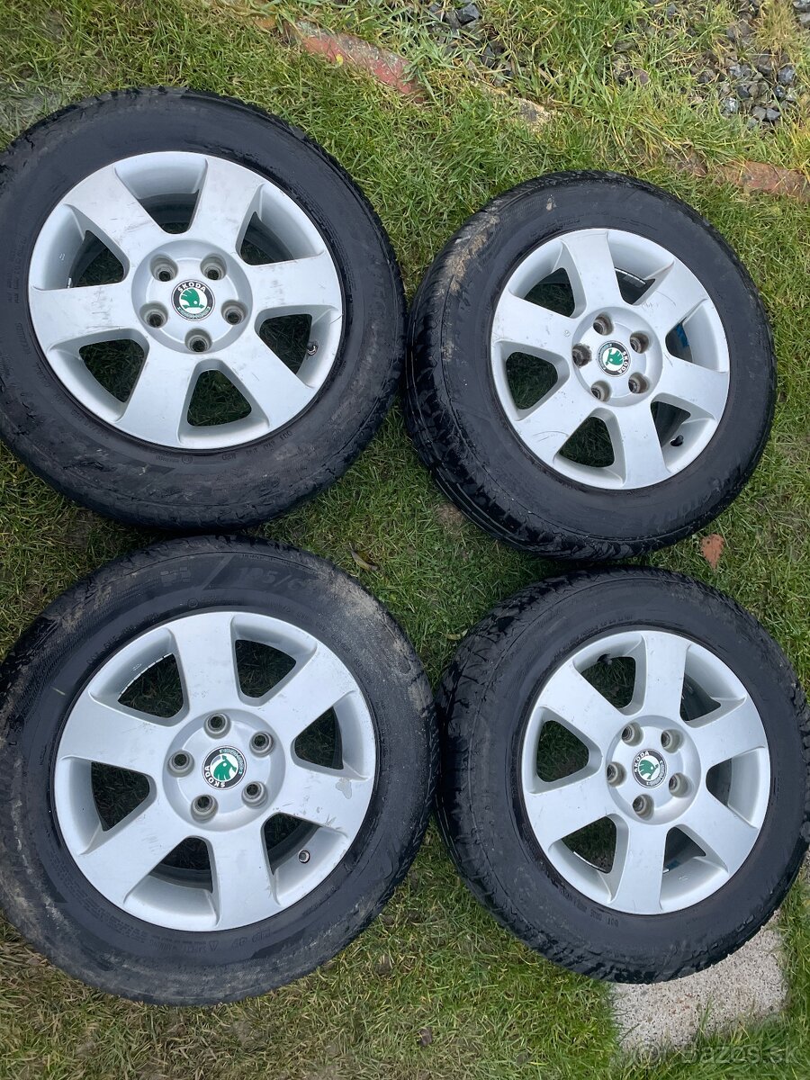 Elektróny originál škoda 5x112