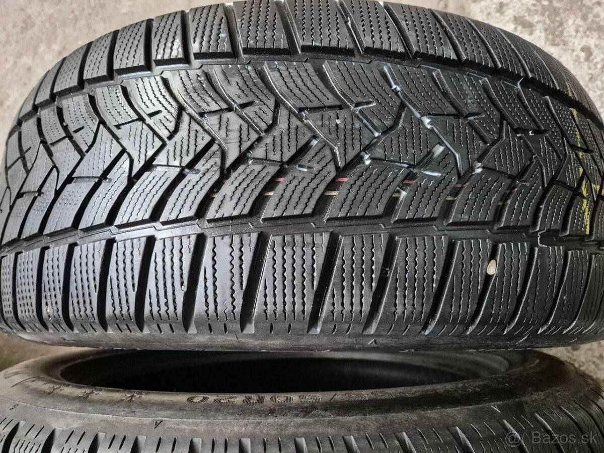 255/50 r20 zimné 4 ks DUNLOP dezén 6,6 - 6 mm DOT2019