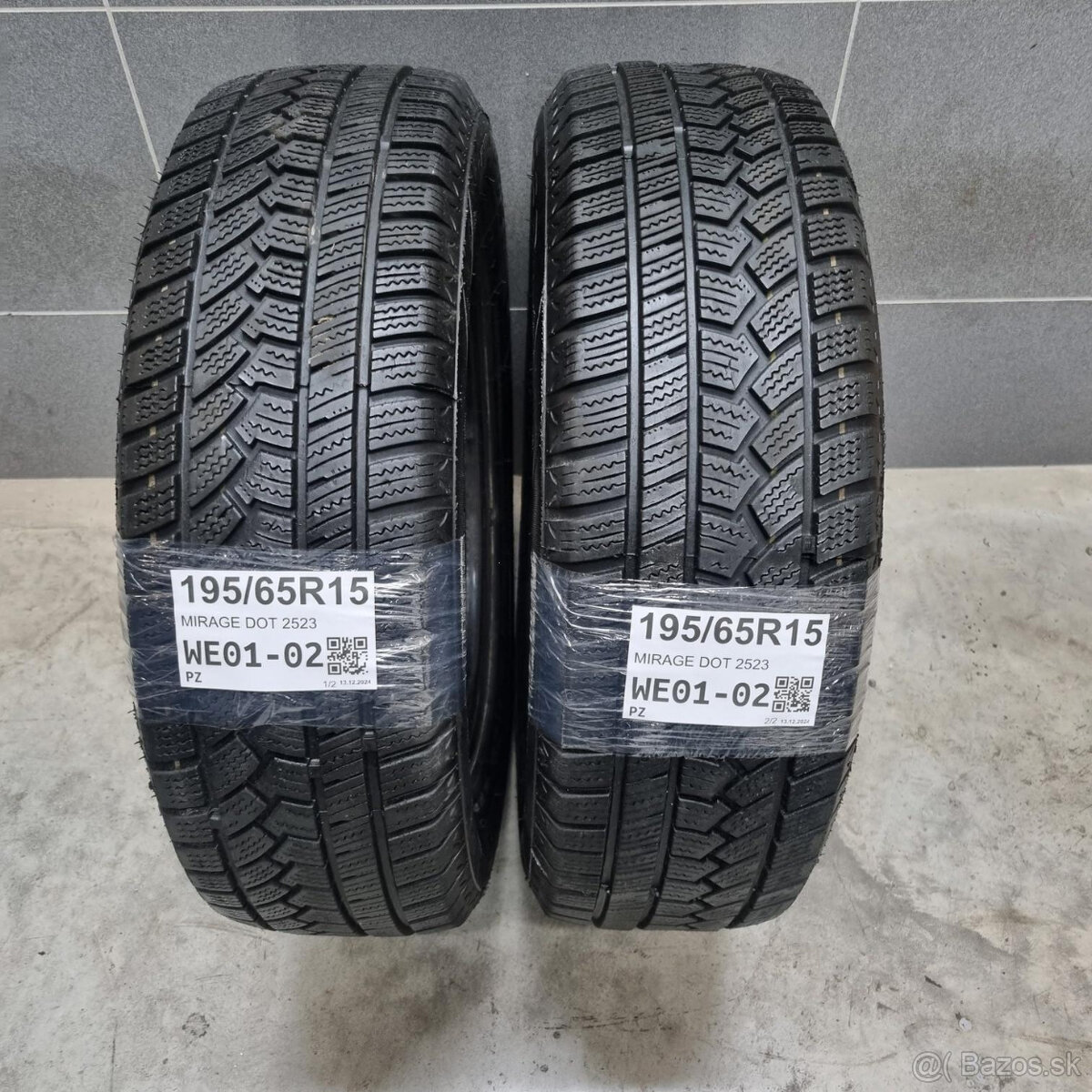 Zimné pneumatiky 195/65 R15 MIRAGE DOT2523