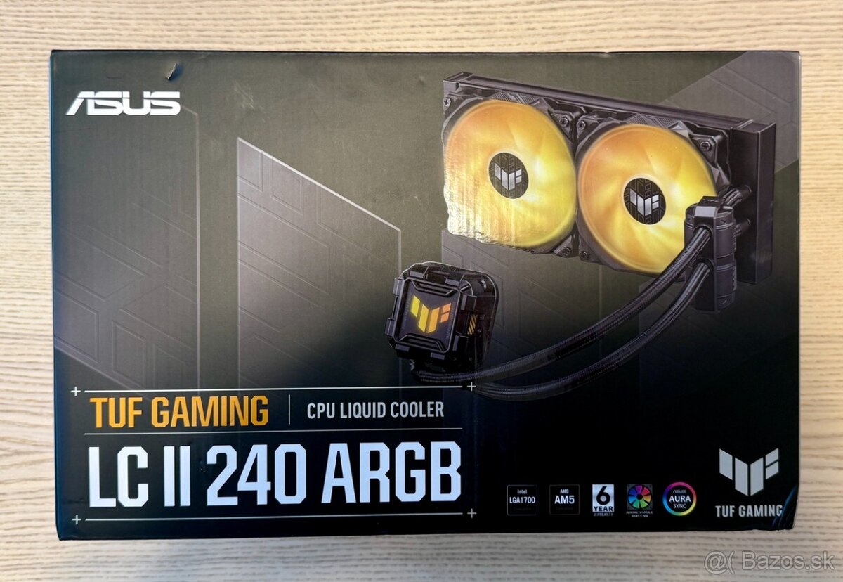 Úplne nový vodný chladič ASUS TUF Gaming LC II 240 ARGB