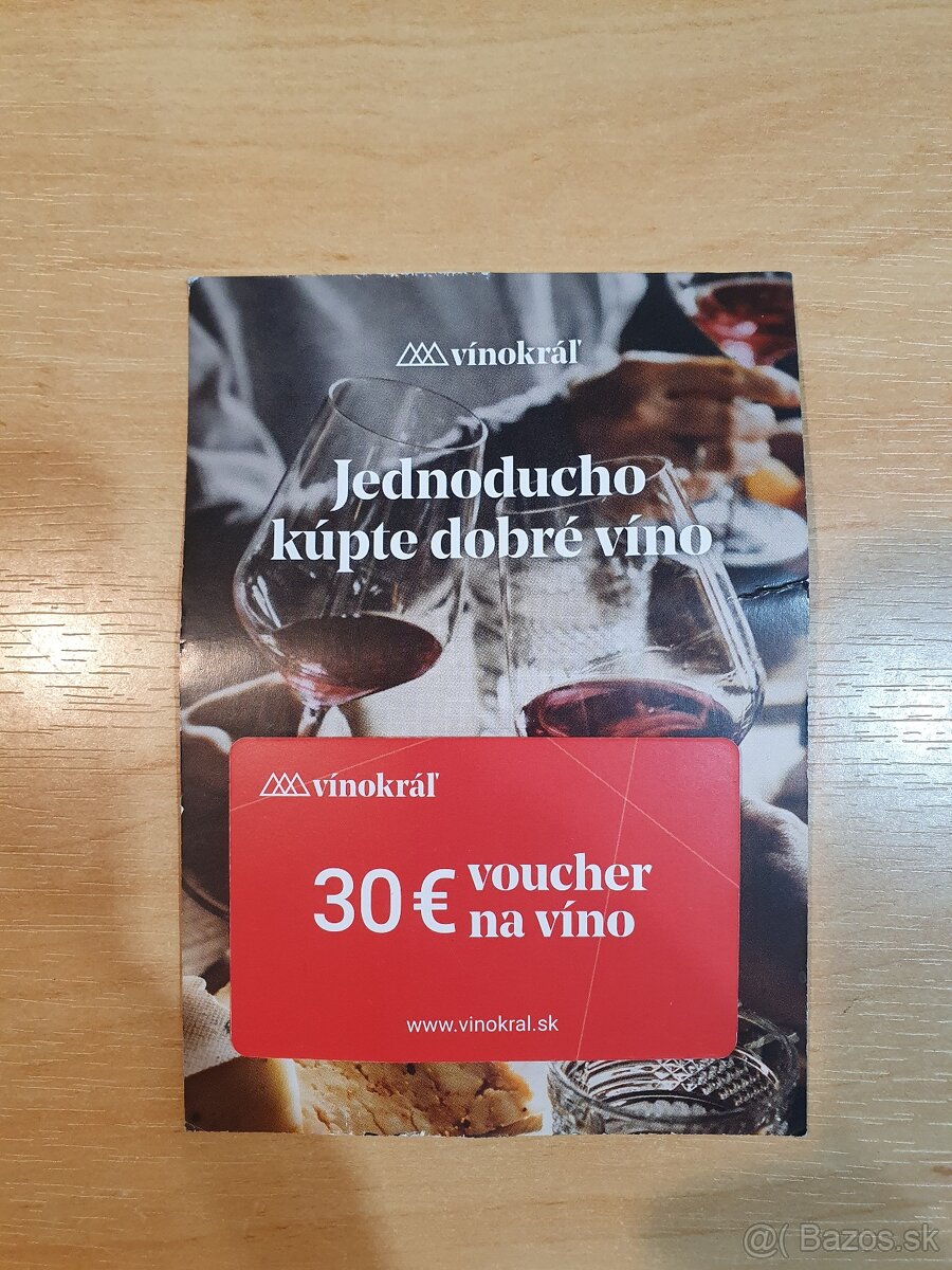 Víno Kráľ voucher