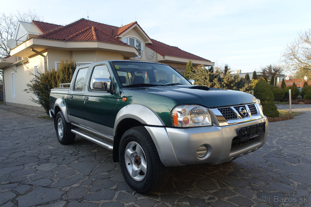 Nissan Navara D22 pick up 2,5 TDI 4WD, 98kW, M5, 4d.