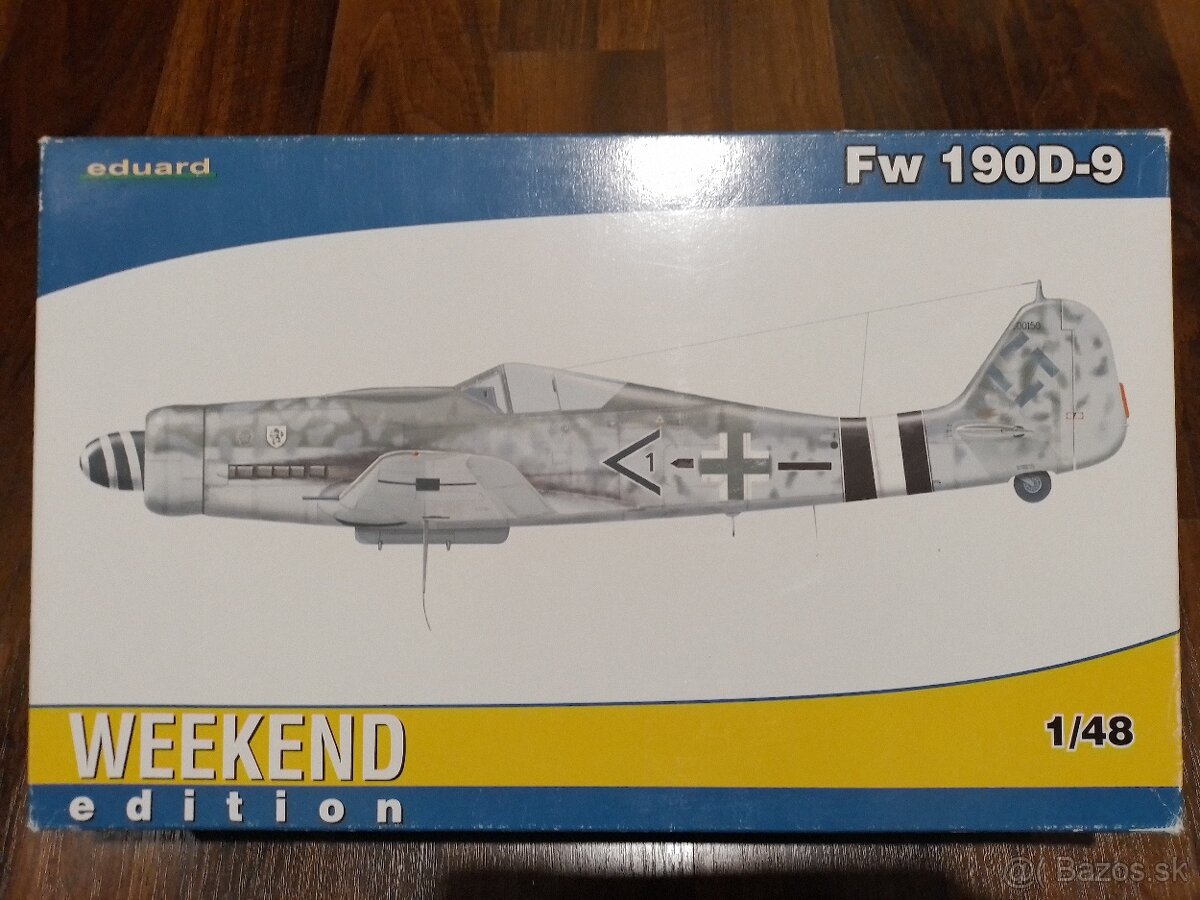 Plastikovy model FW-190 D9 1/48 Eduard.