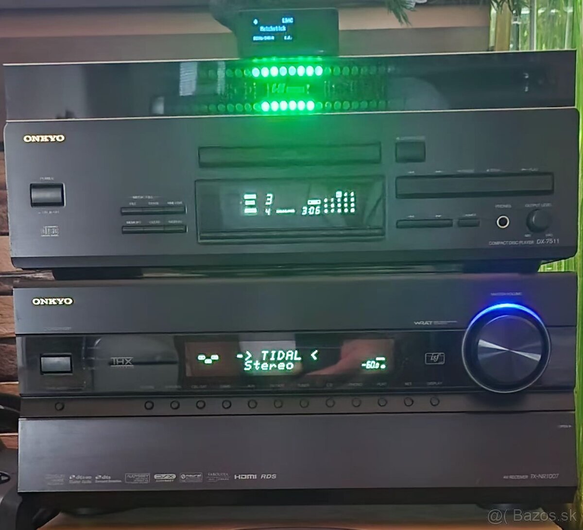 Predám ONKYO -TX-NR1007 9.2 channel a/v  + ONKYO CD