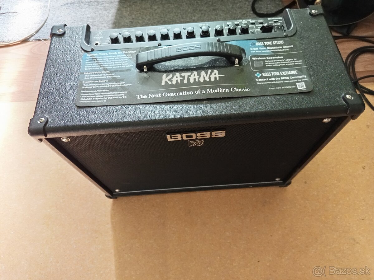 Gitarové kombo značky boss katana gen 3 100watt