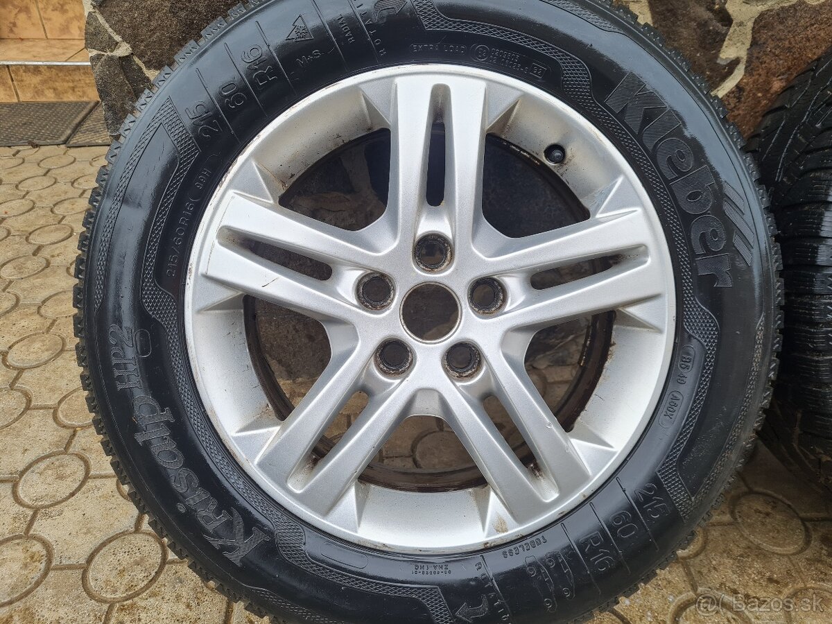 ✅️Elektróny 5x108R16 zimne pneu 215/60 r16