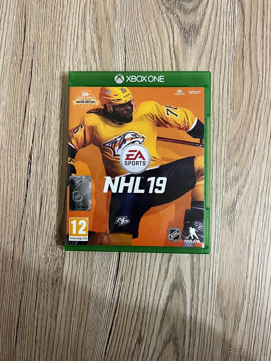 Hra NHL 19 na xbox one